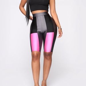 Fashion Nova how you like me now biker shorts NWT